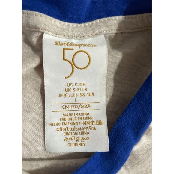 Walt Disney World 50th Anniversary T-Shirt Size, Women’s size Small - Picture 3 of 8